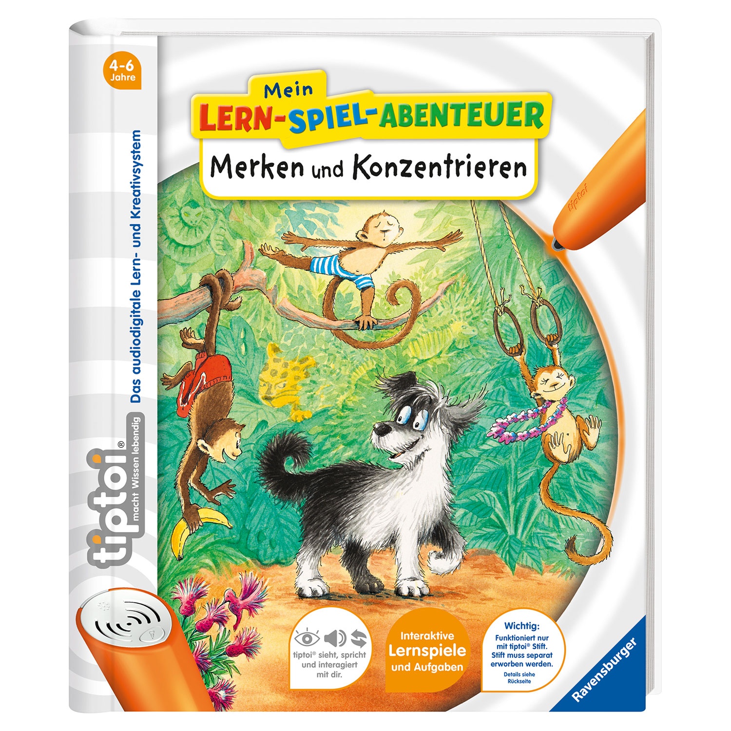 RAVENSBURGER tiptoi® Mein Lern-Spiel-Abenteuer