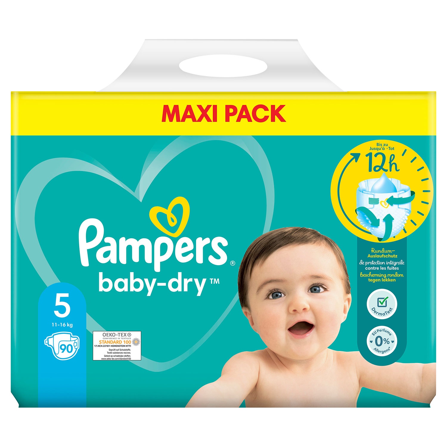 PAMPERS® baby-dry™, 3er-Packung