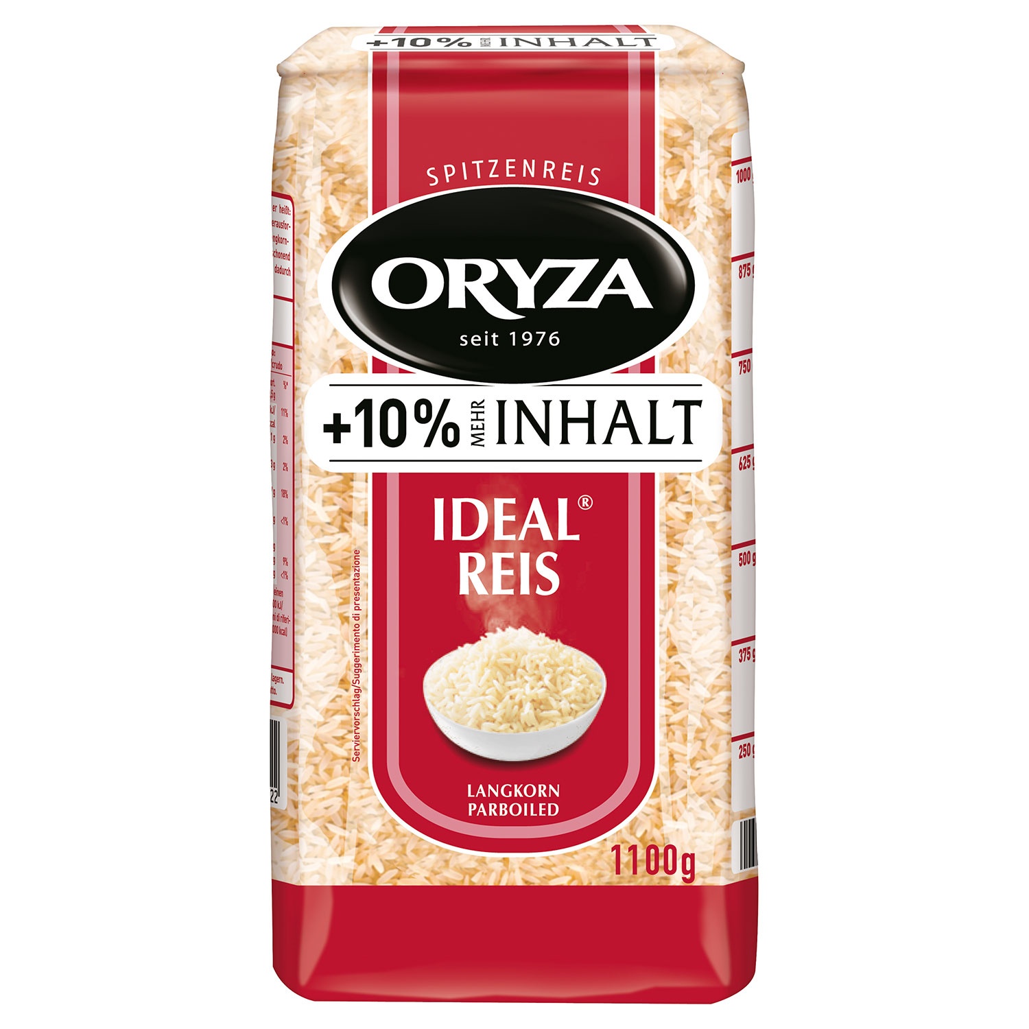 ORYZA Ideal® Reis Langkorn Parboiled 1.110 g