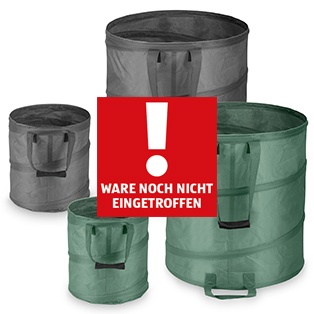 GARDENLINE Pop-up Garten-Abfallsack, 2-teilig