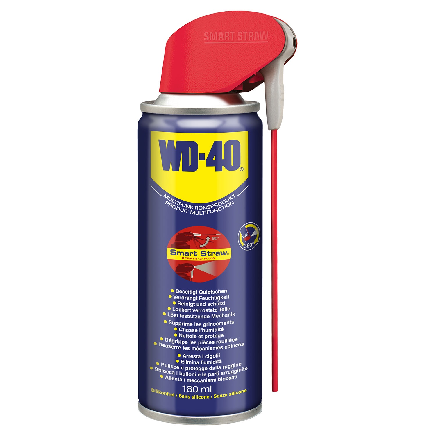 WD-40 Multifunktionsöl Smart Straw 180 ml