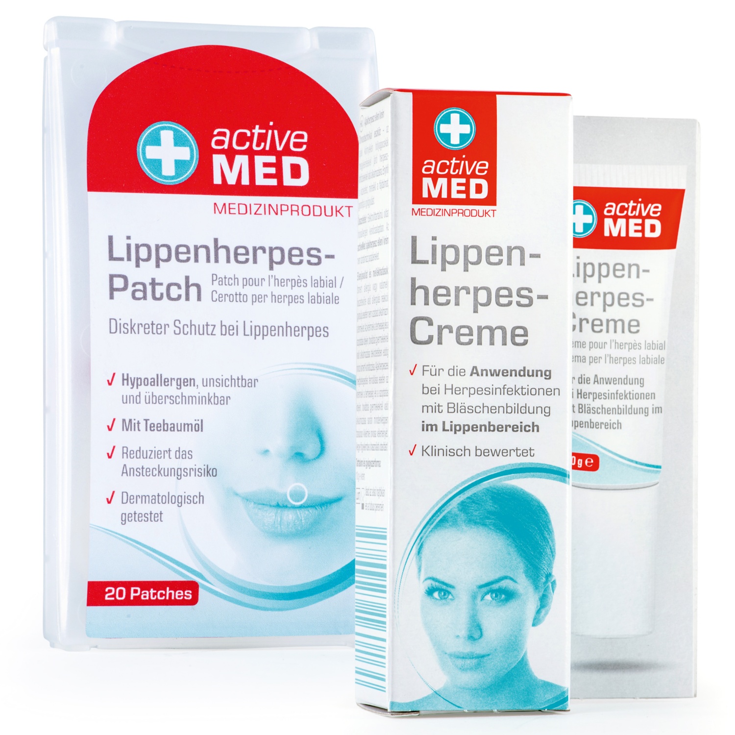 ACTIVE MED Lippenherpes-Creme/-Patch