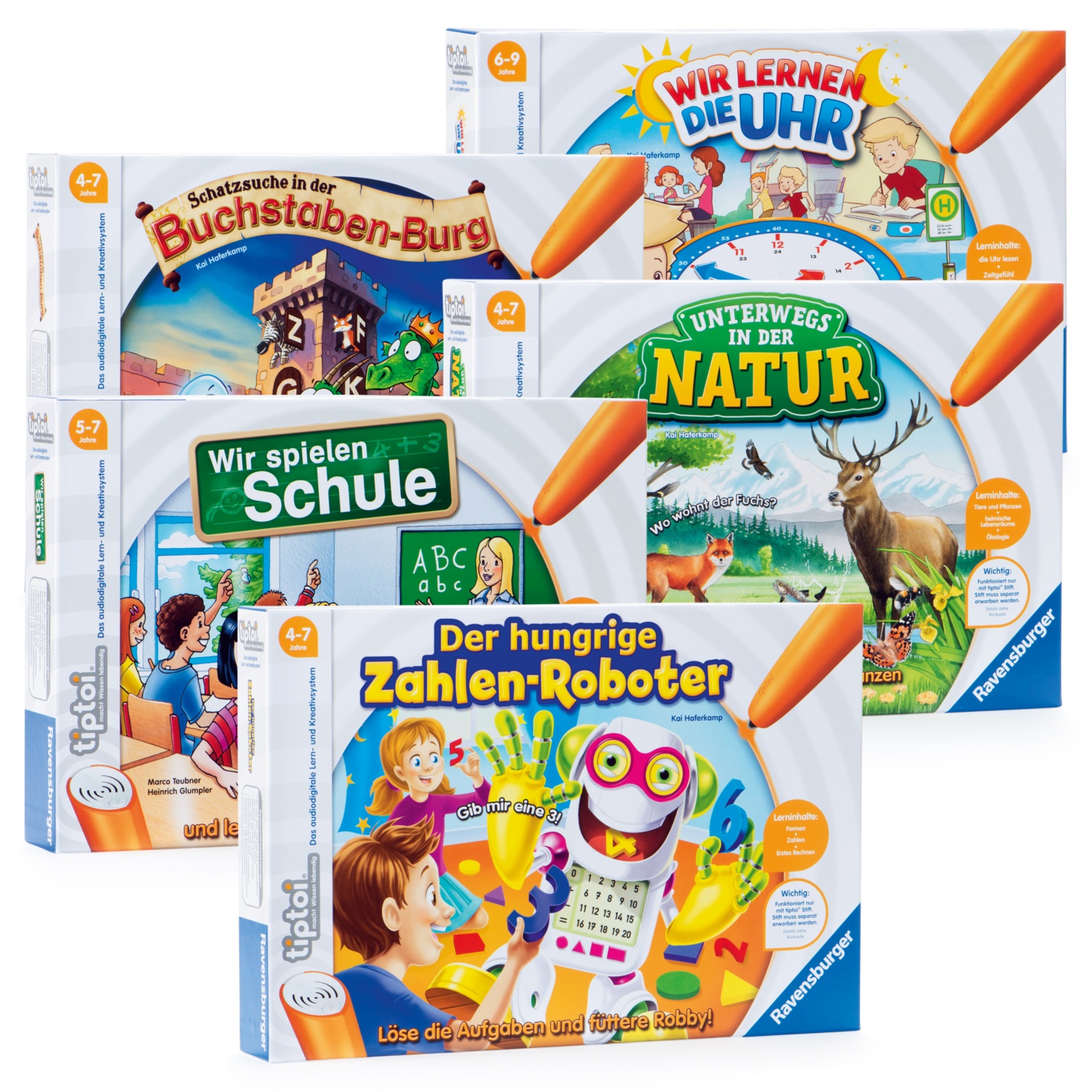 RAVENSBURGER Tip Toi Spiele