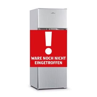NORDFROST Kühl-/Gefrierkombination Silber