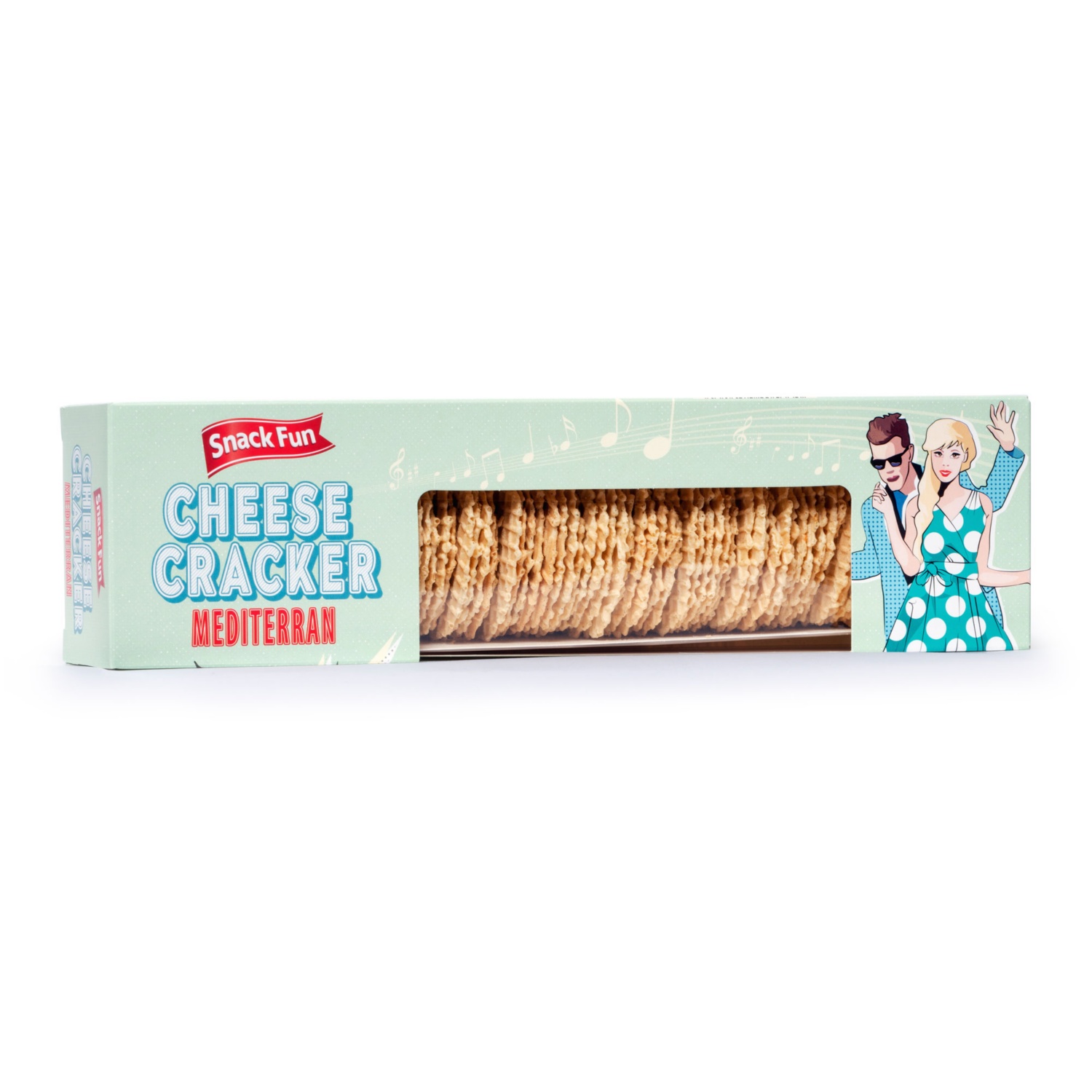 SNACK FUN Retro Cracker, Mediterran