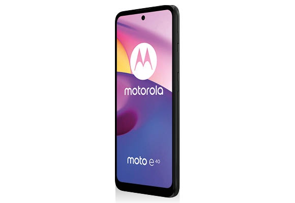 MOTOROLA Moto E40 4/64 GB Carbon Gray okostelefon