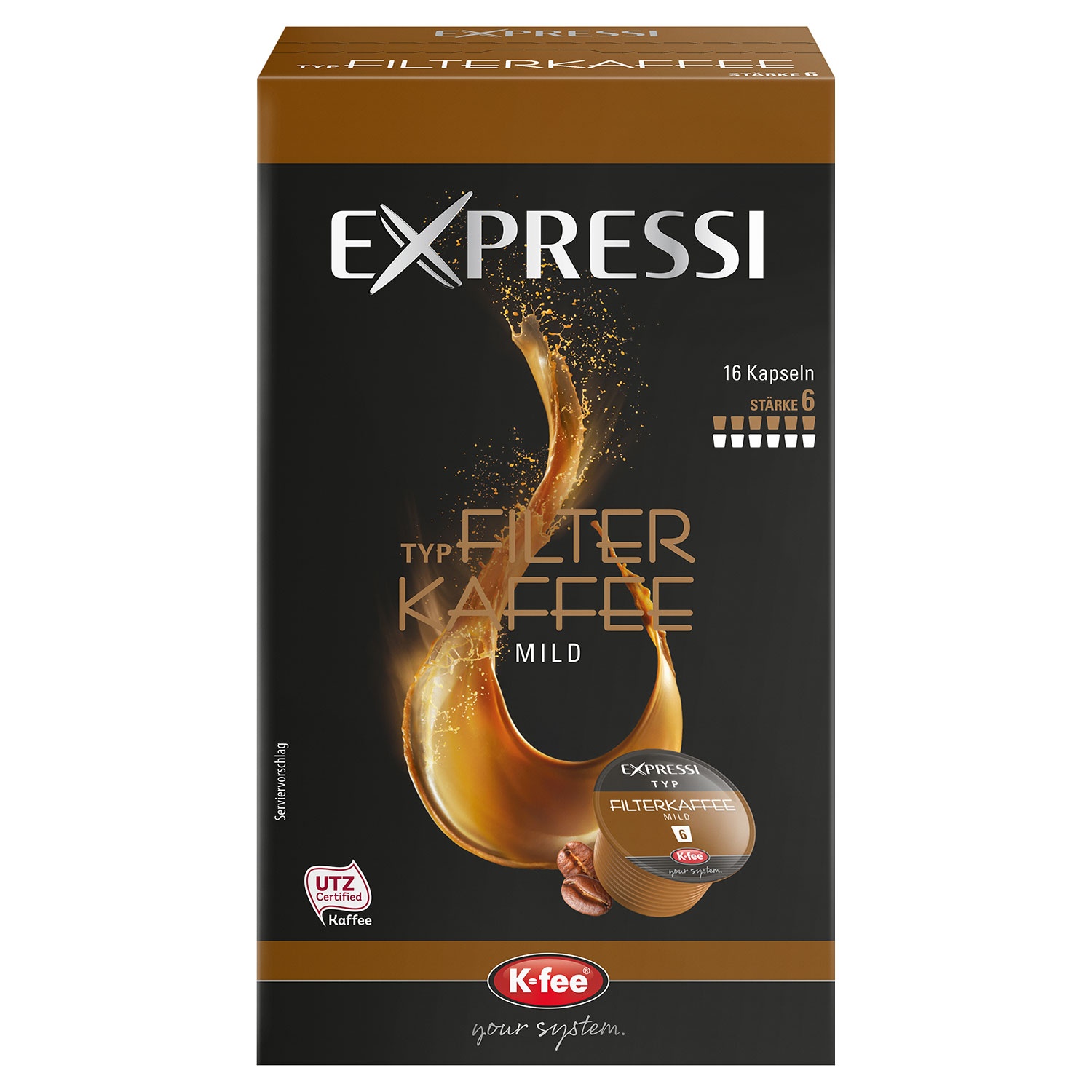 EXPRESSI Filterkaffee 120 g