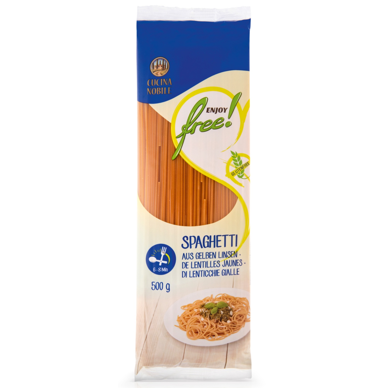 ENJOY FREE! Zelenjavne testenine, špageti iz rumene leče