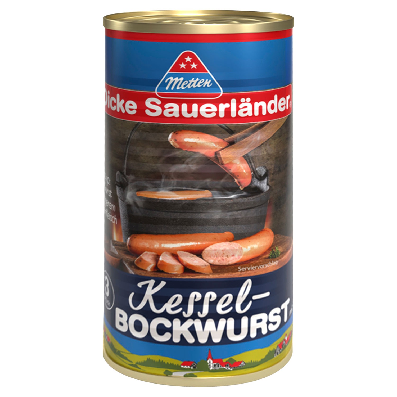 METTEN Kessel-Bockwurst 550 g
