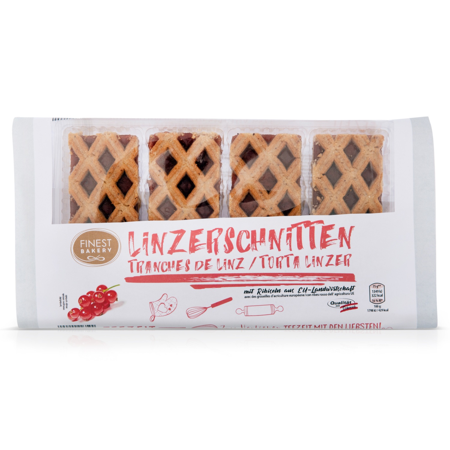 FINEST BAKERY Linzer Schnitte