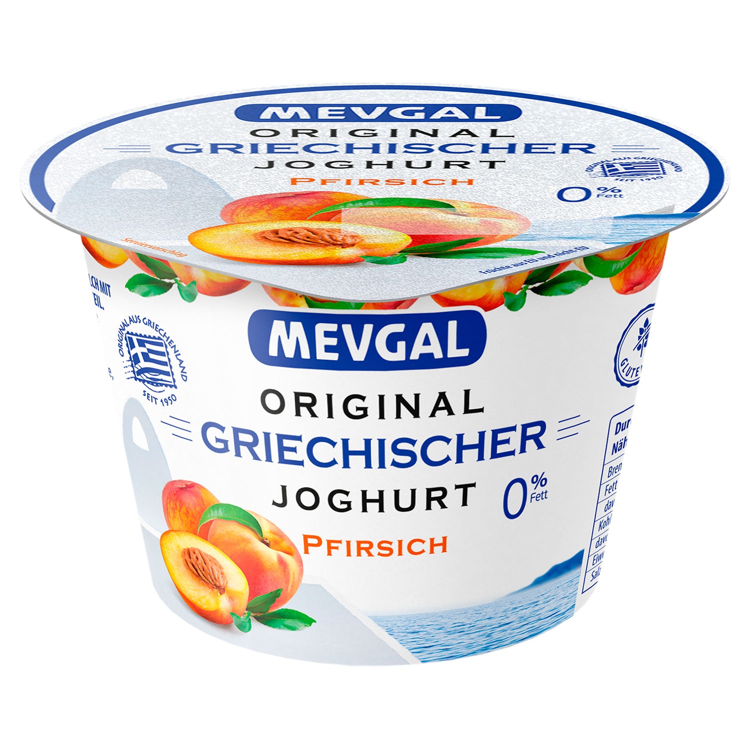MEVGAL Original griechischer Joghurt mit Frucht 150 g