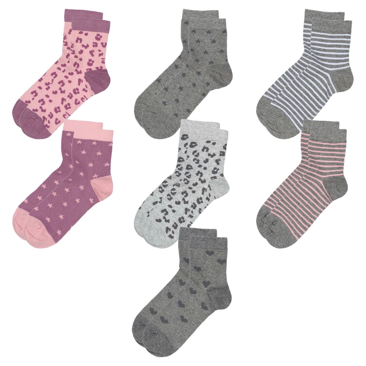 Import aus Übersee ALIVE® Kinder Socken, 7 Paar SÜD ALDI 