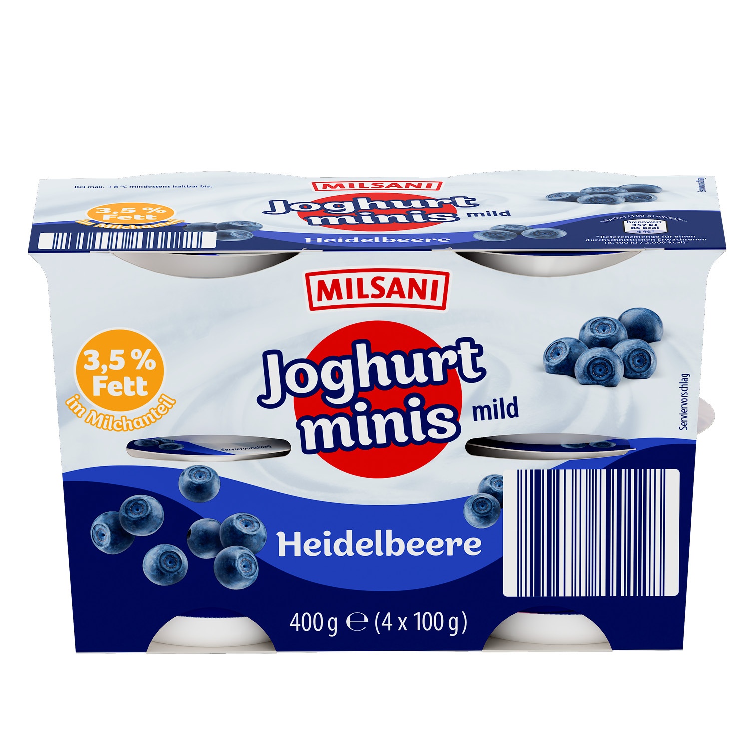 MILSANI Joghurtminis mild 400 g