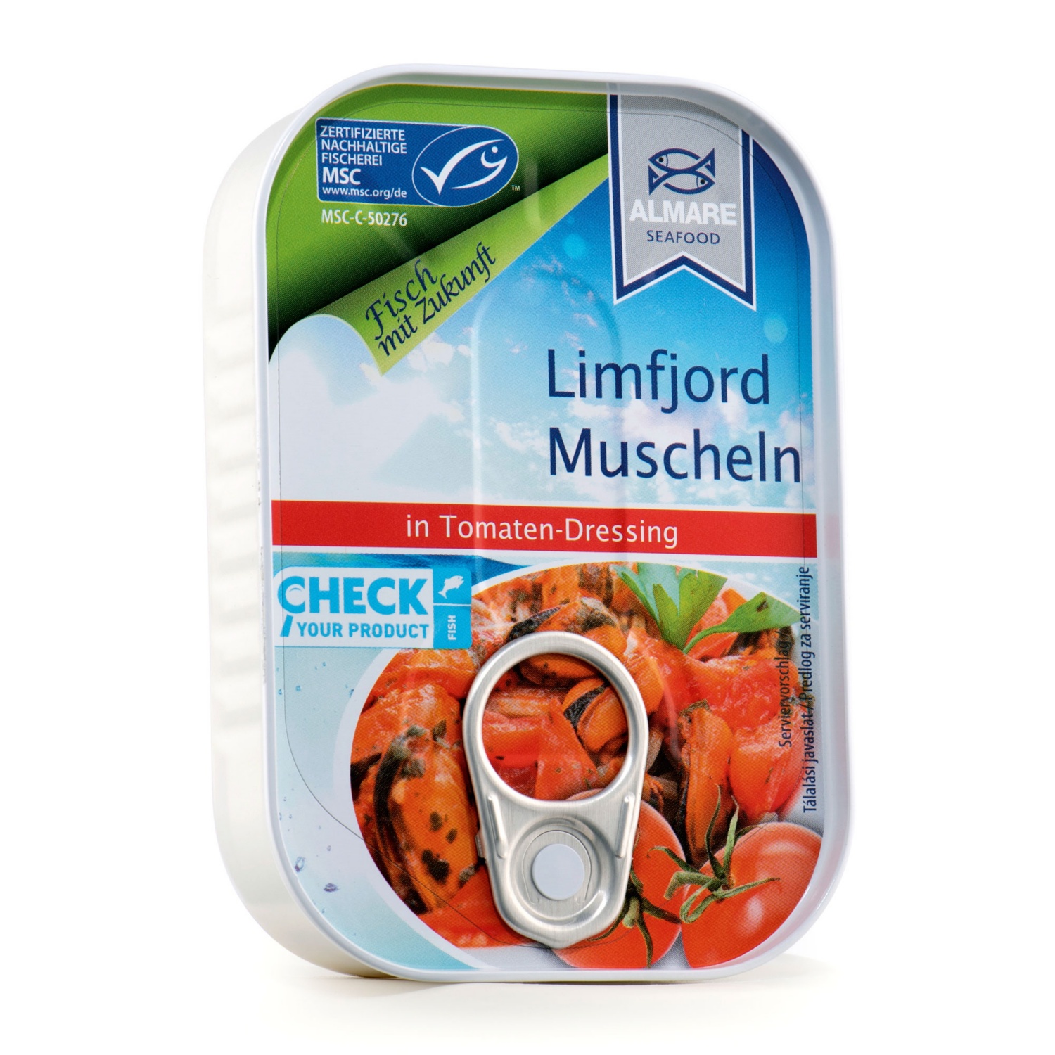 ALMARE SEAFOOD MSC Muscheln, Tomaten-Dressing