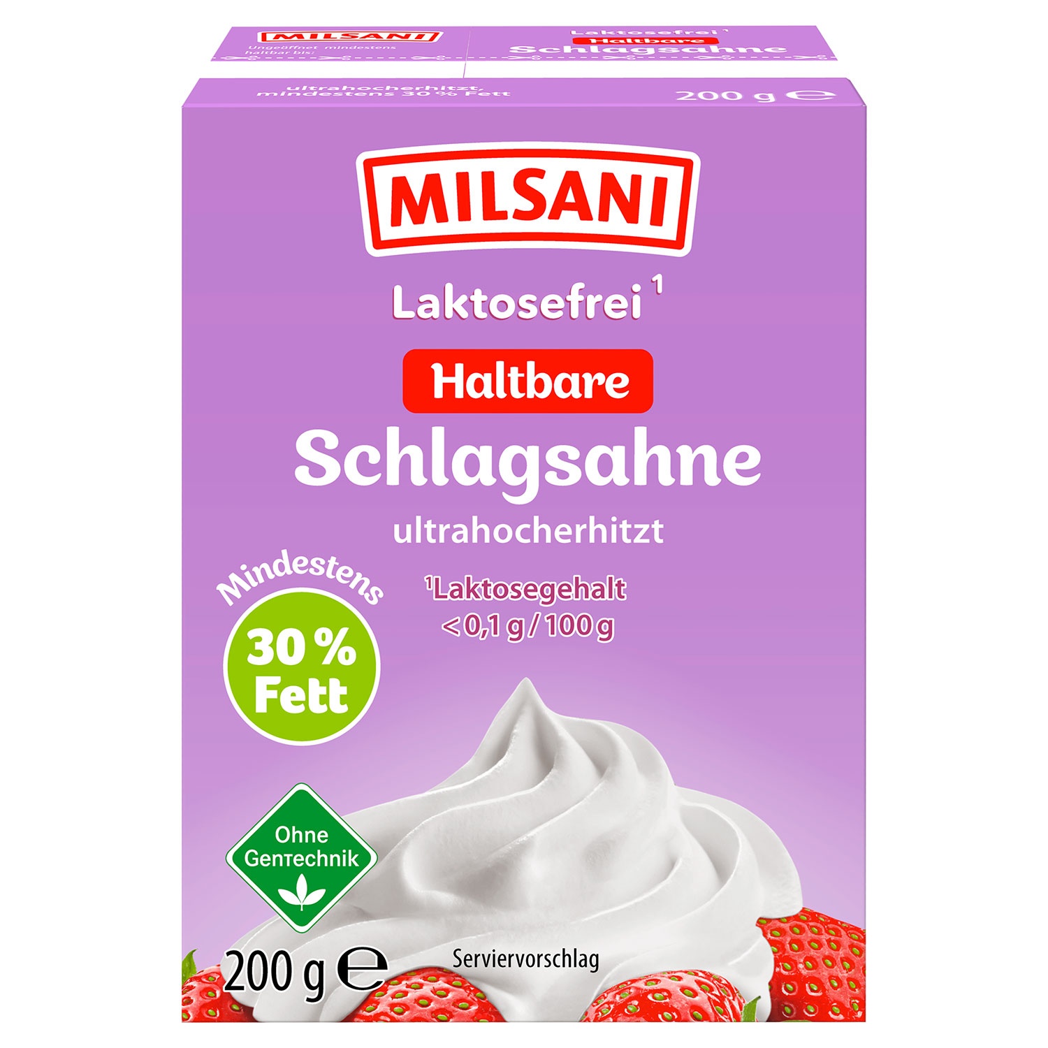 MILSANI Laktosefreie H-Sahne 200 g