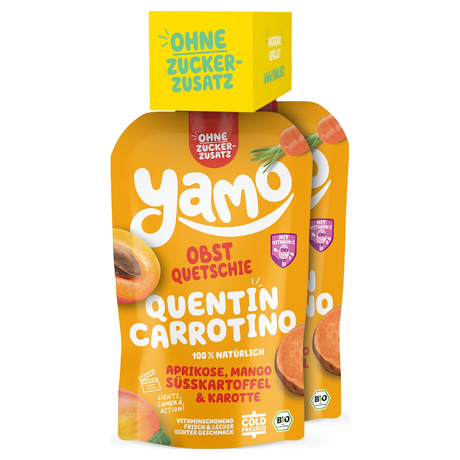 YAMO Bio-Obst-Quetschie 240 g