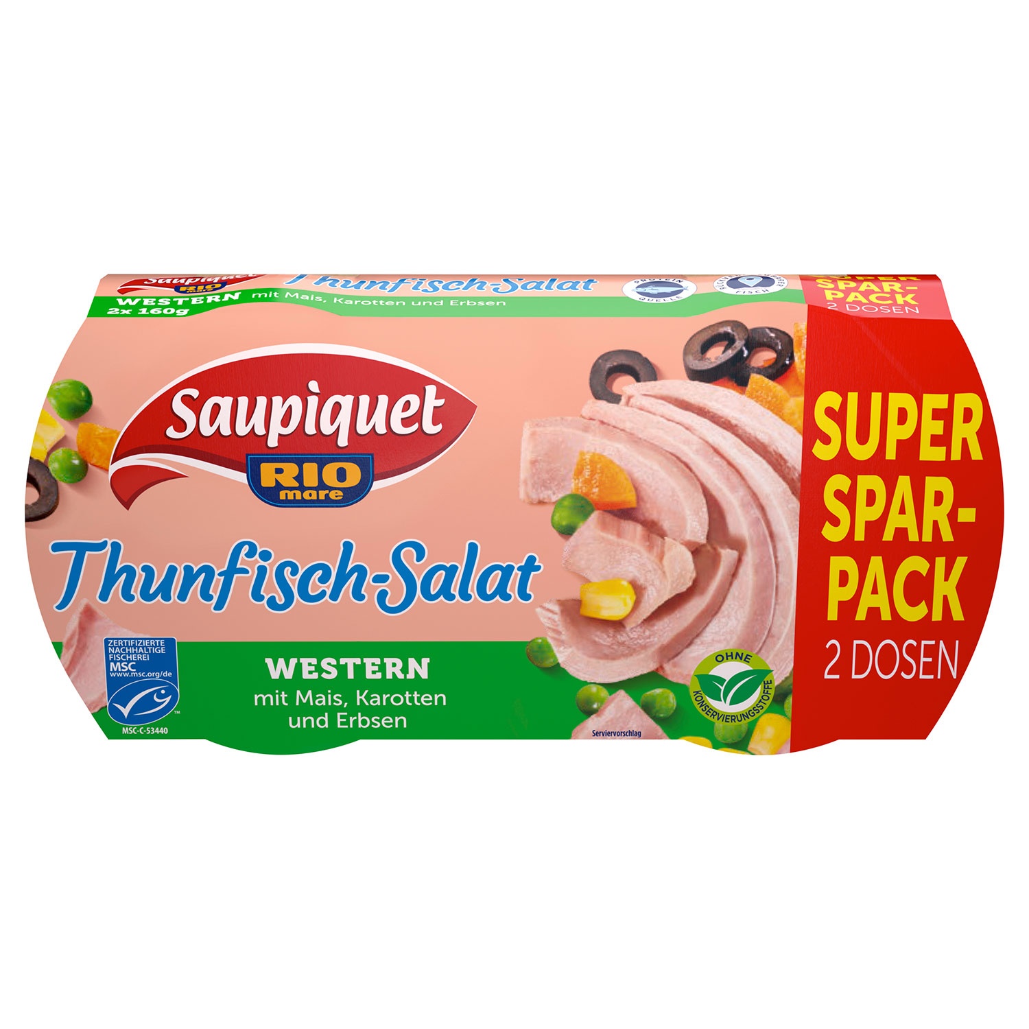 SAUPIQUET RIO MARE Thunfisch-Salat 320 g
