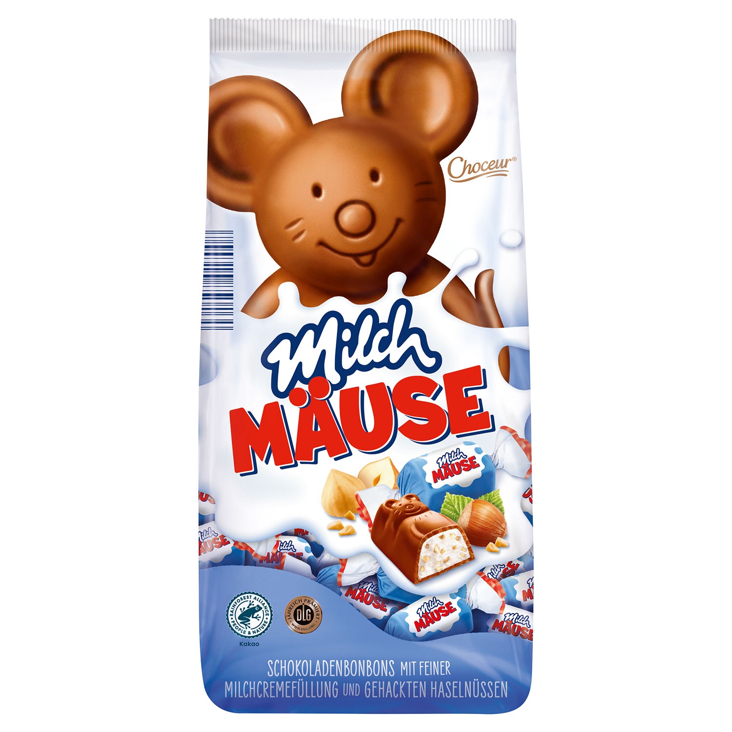 CHOCEUR Milch Mäuse 210 g