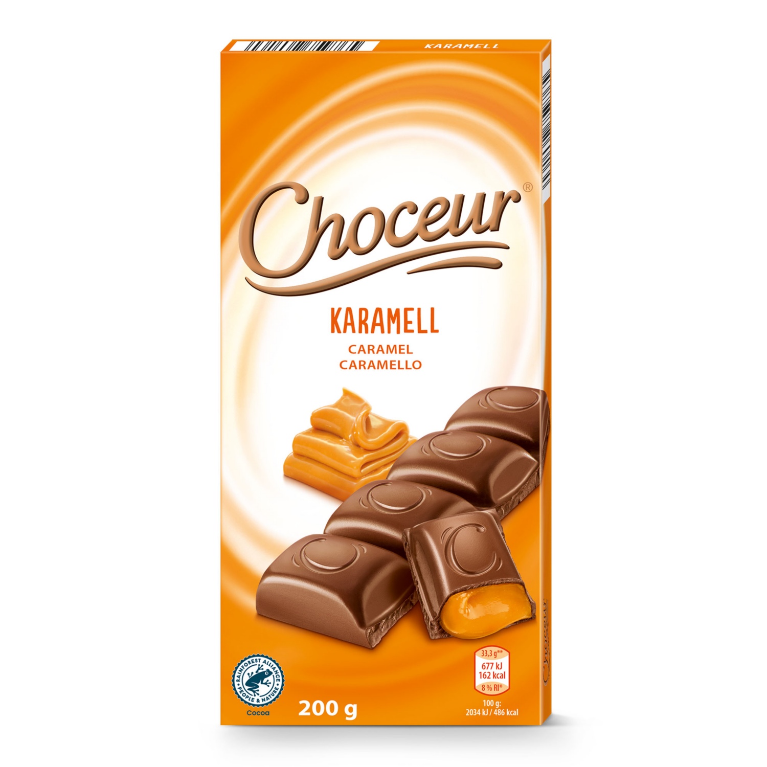 CHOCEUR Schokolade, Caramel