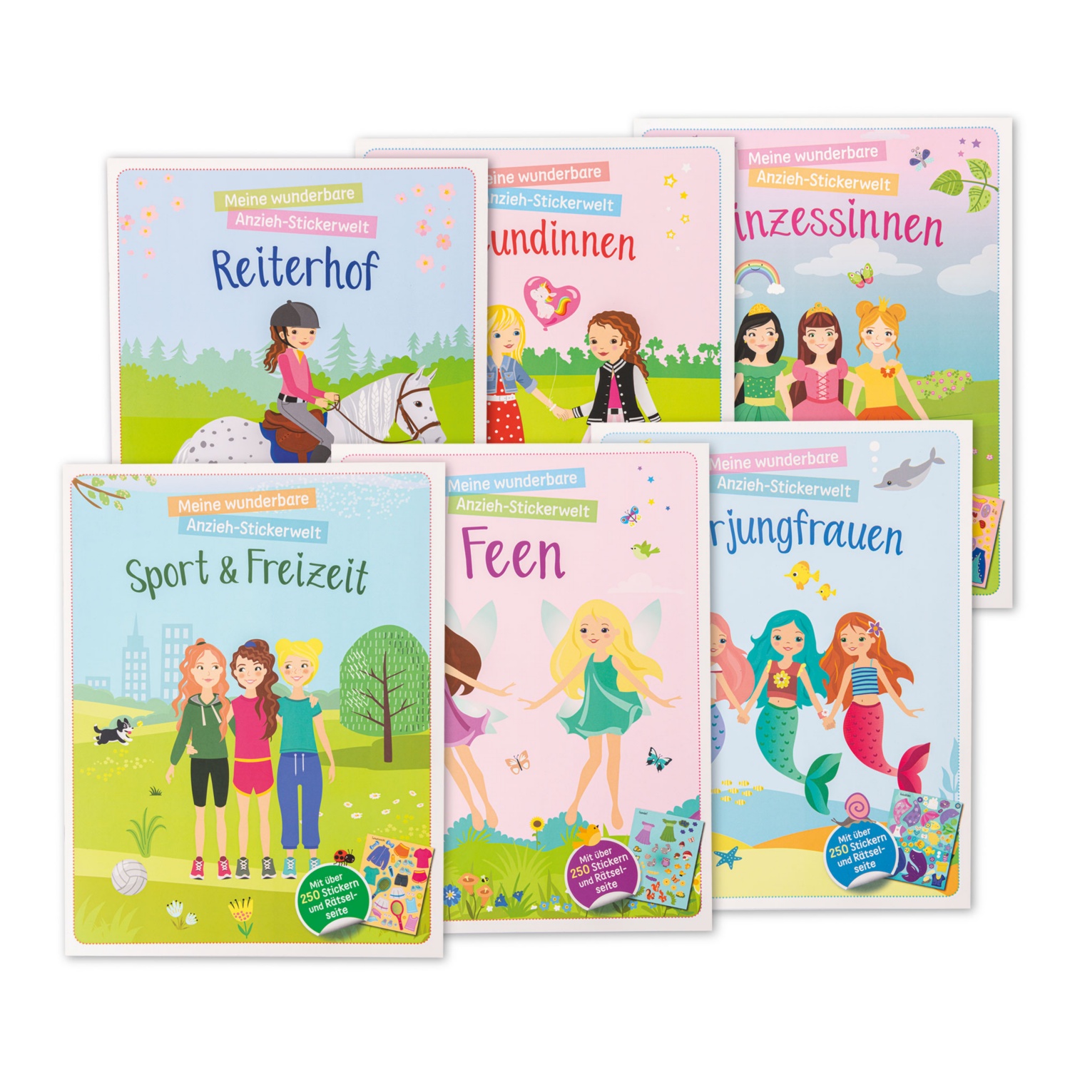 Stickerbuch Anziehpuppe
