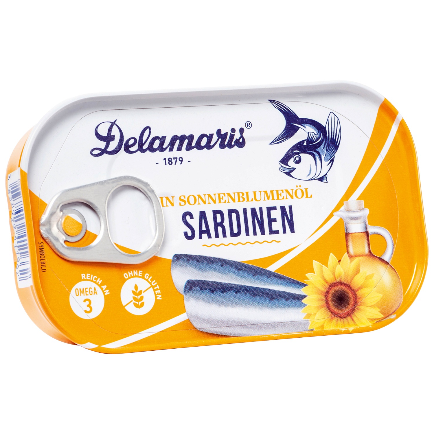DELAMARIS Sardinen in Sonnenblumenöl