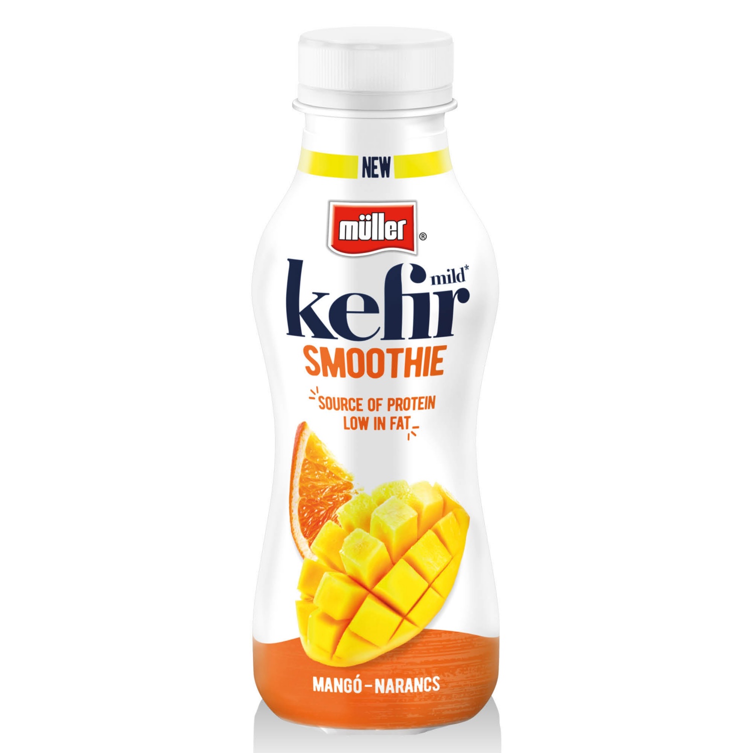 MÜLLER Kefir smoothie 330 g, narancsos - mangós