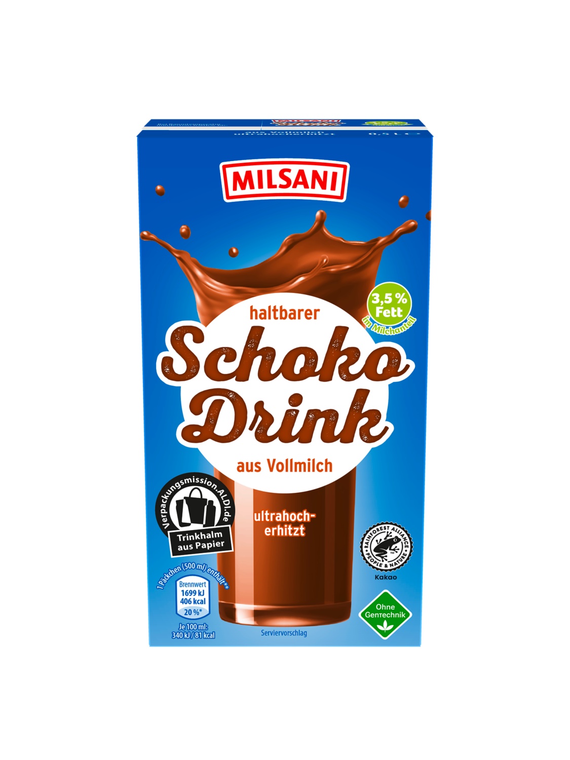 MILSANI H-Schoko-Drink 0,5 l