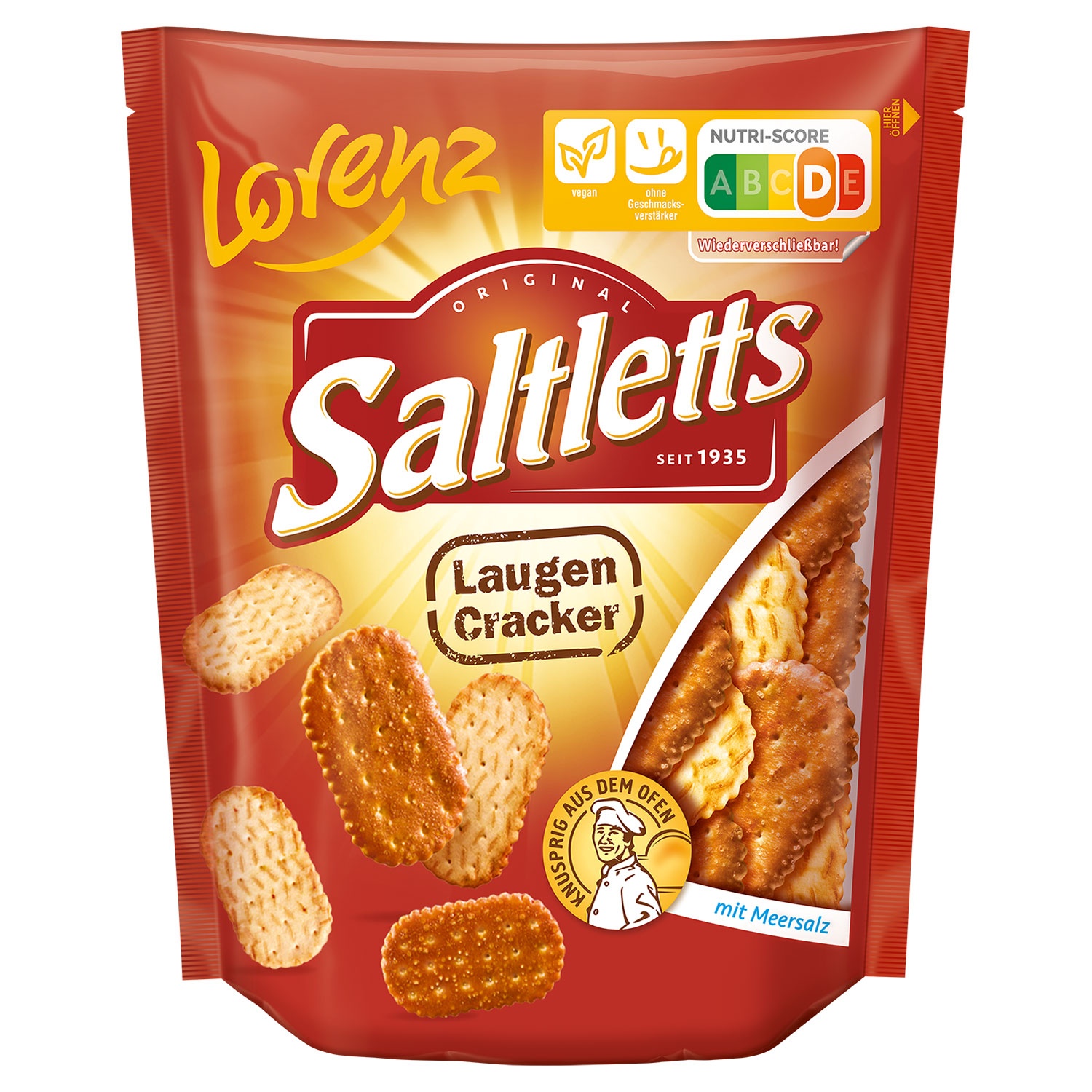 LORENZ® Saltletts Laugencracker 150 g