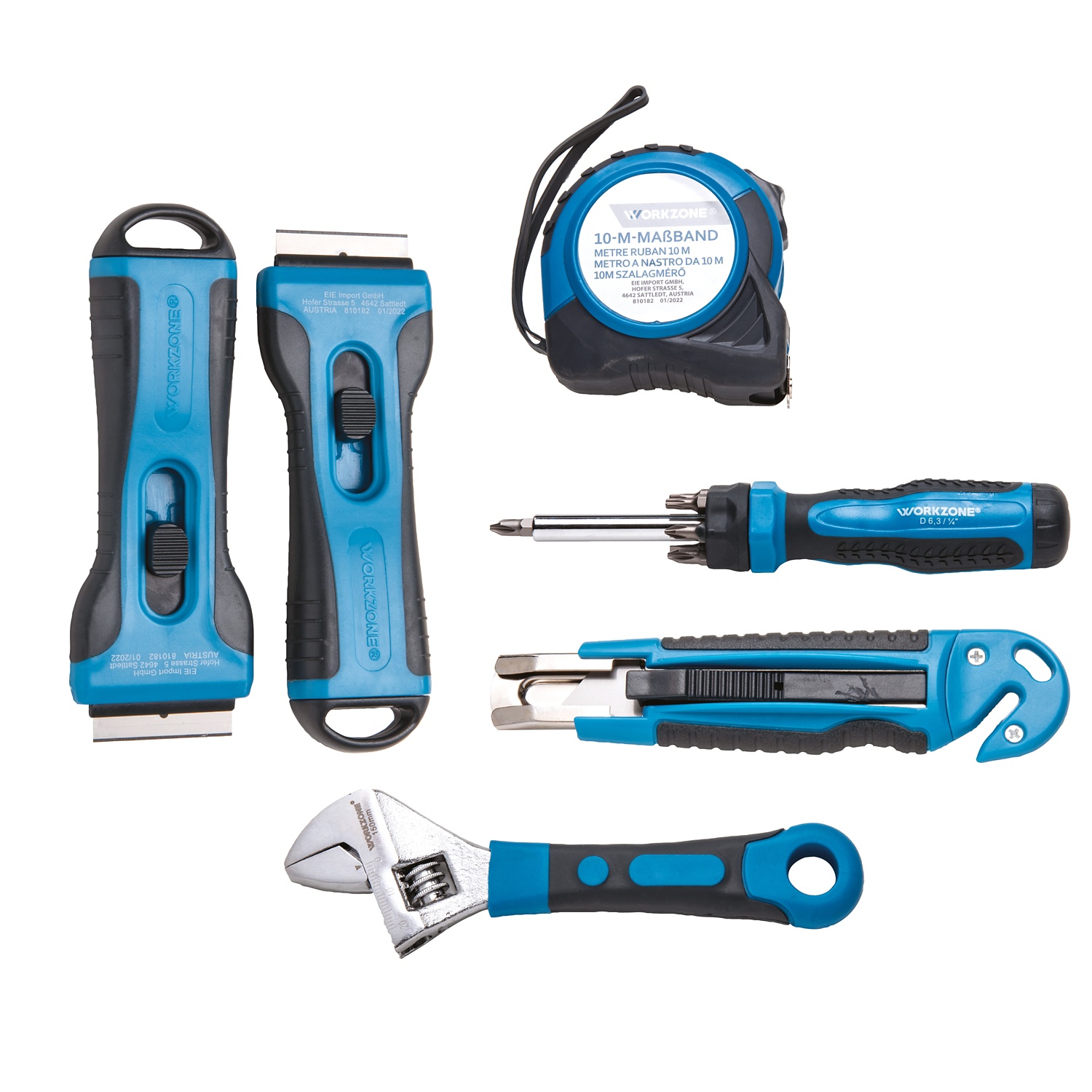 WORKZONE Assortiment d’outils