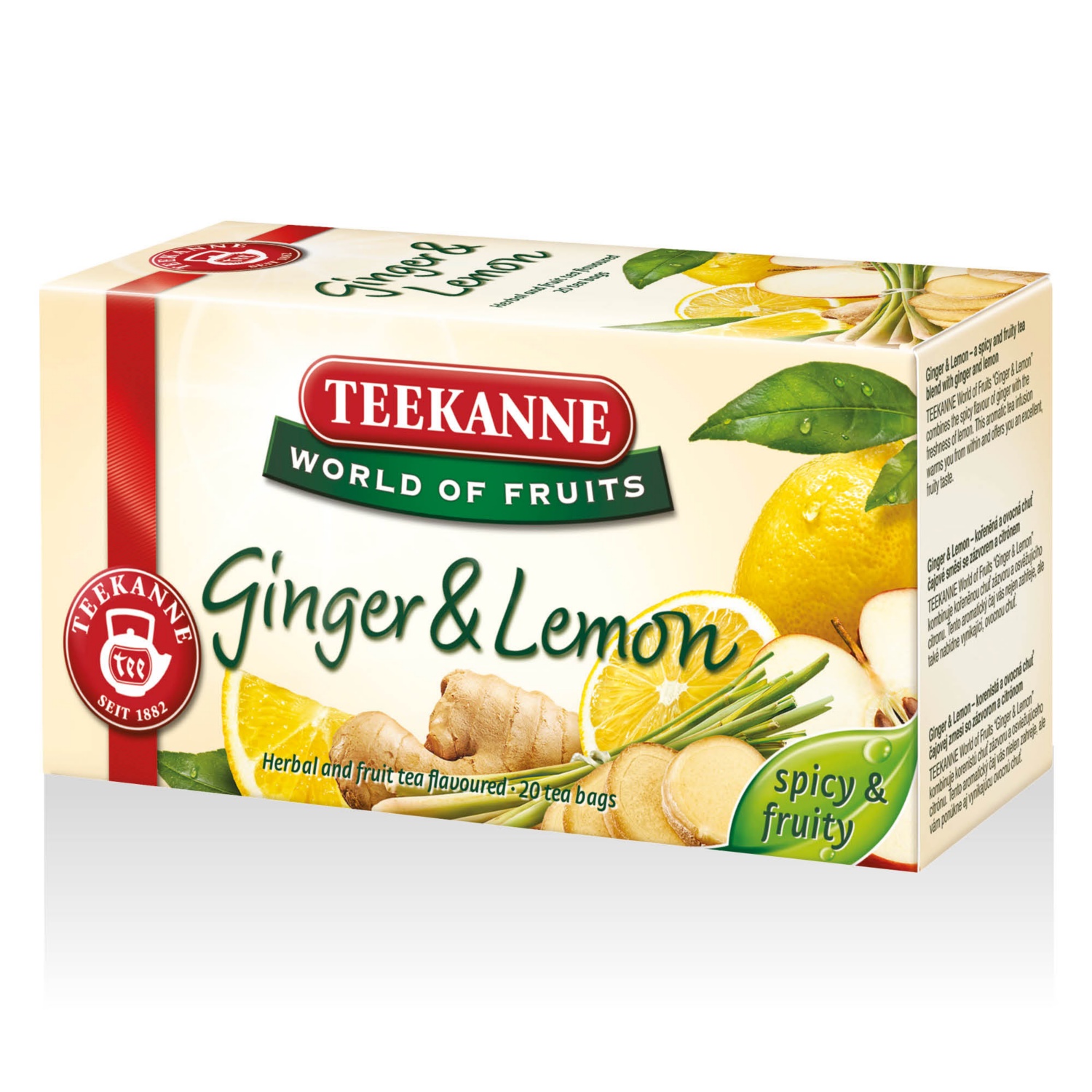 TEEKANNE Tea, Gyömbér-citrom