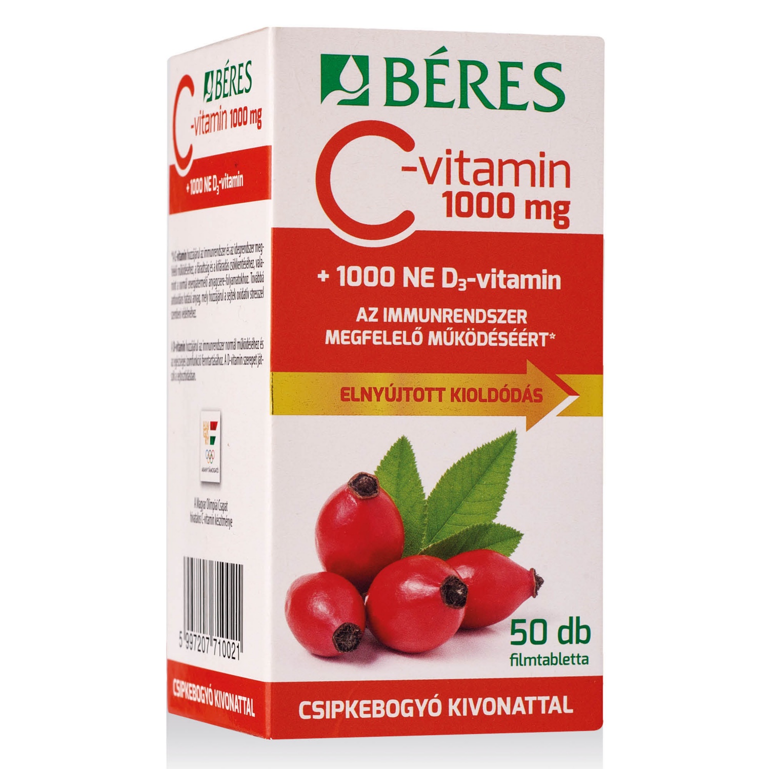 BÉRES C-vitamin 1000 mg, 50 darab