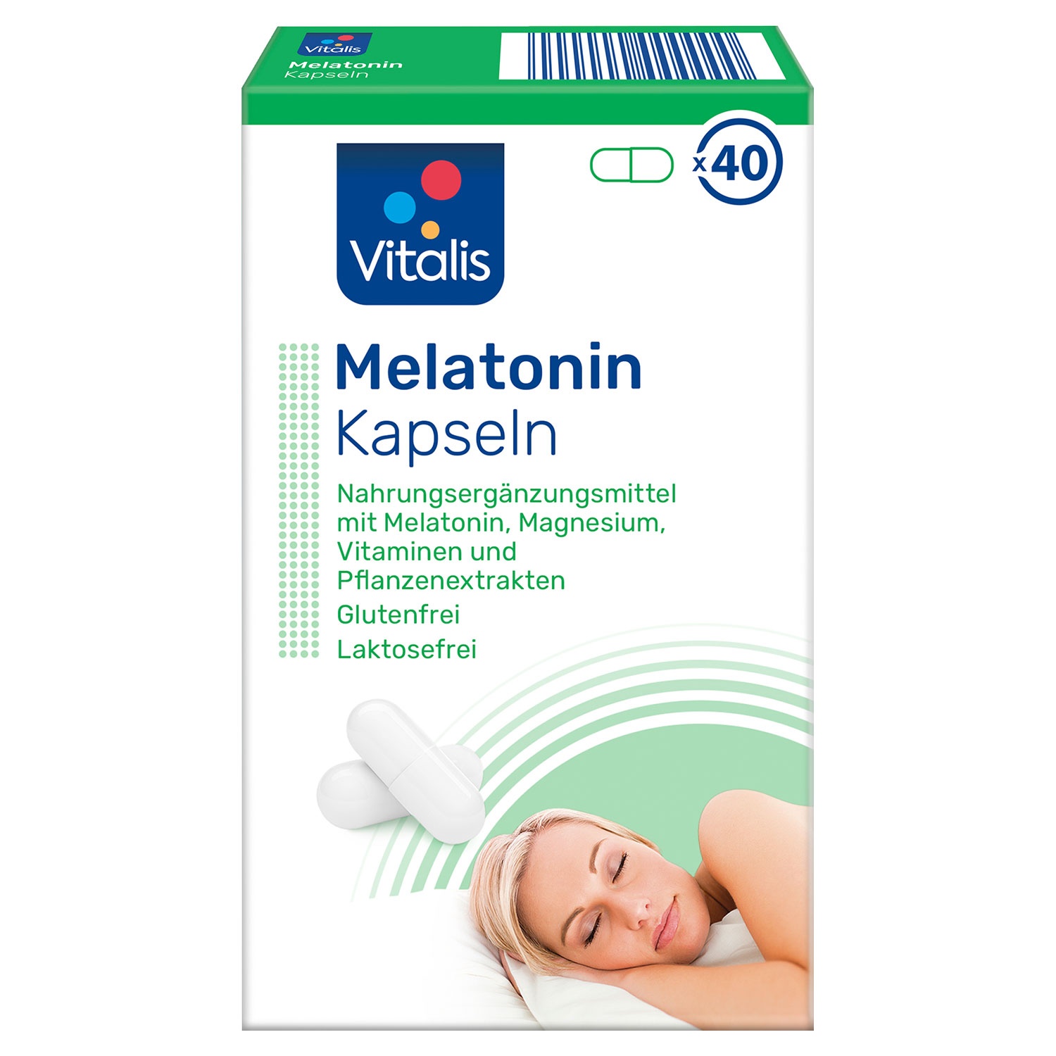 VITALIS® Melatonin-Kapseln, 12,2 g