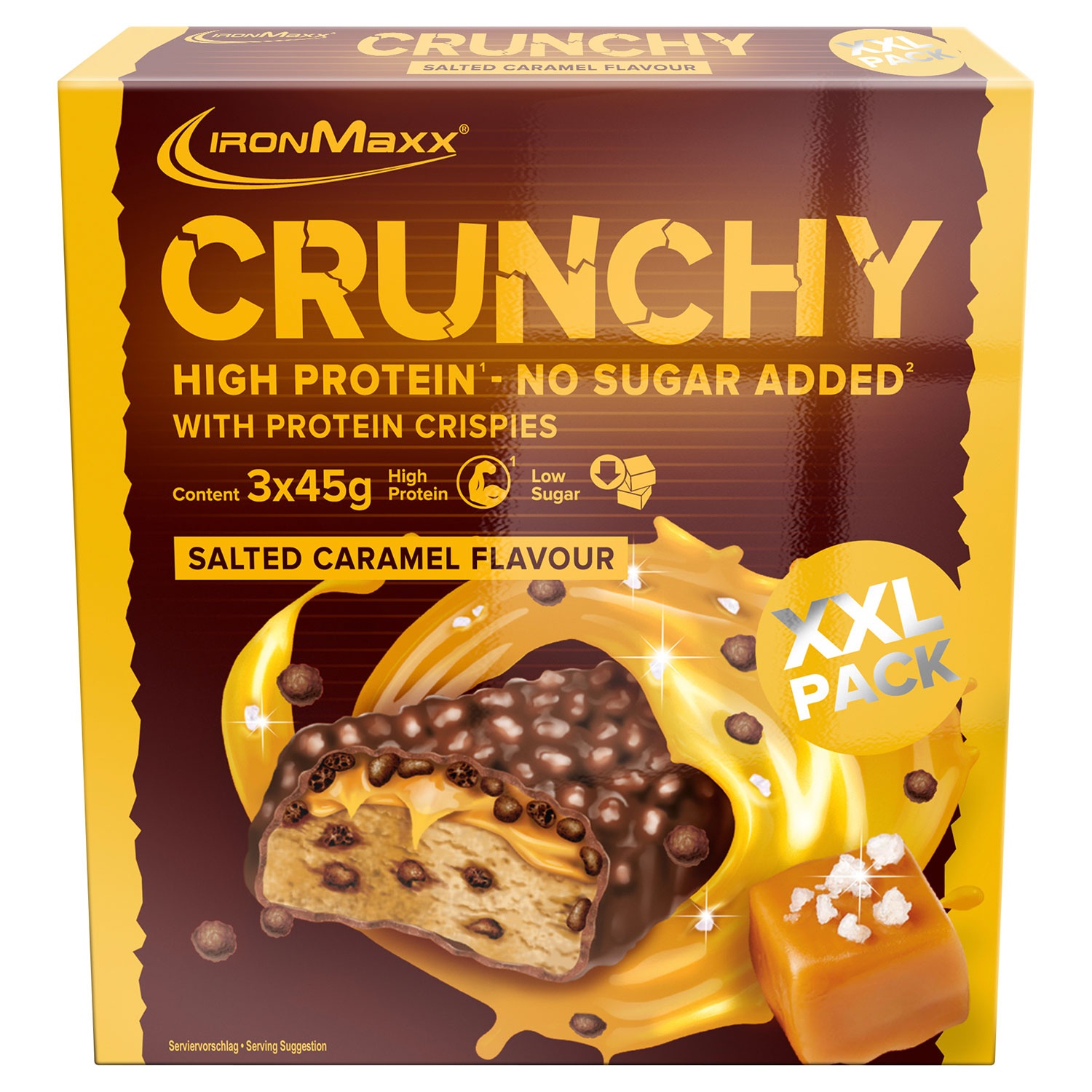 IRONMAXX® Crunchy-Protein-Riegel 135 g