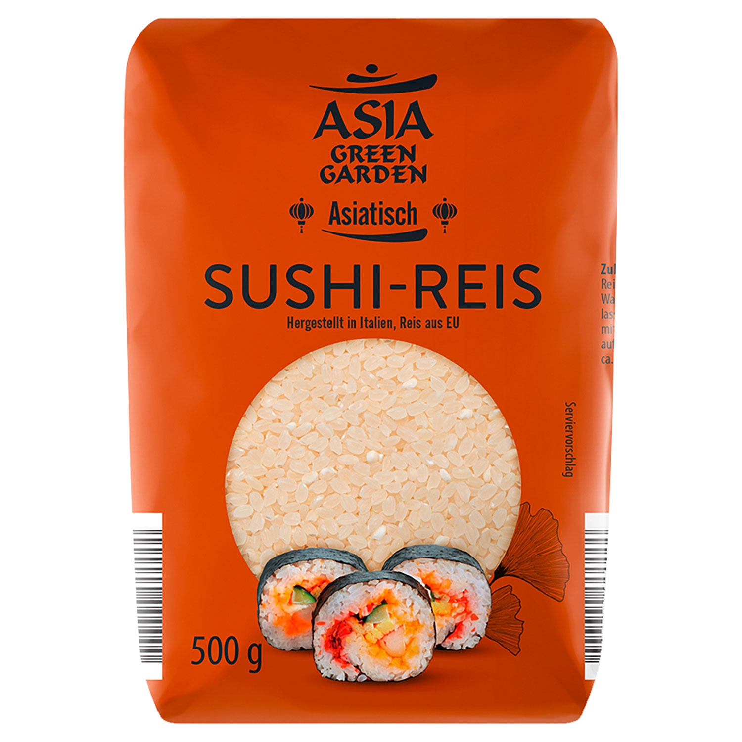 ASIA GREEN GARDEN Sushi-Reis 500 g