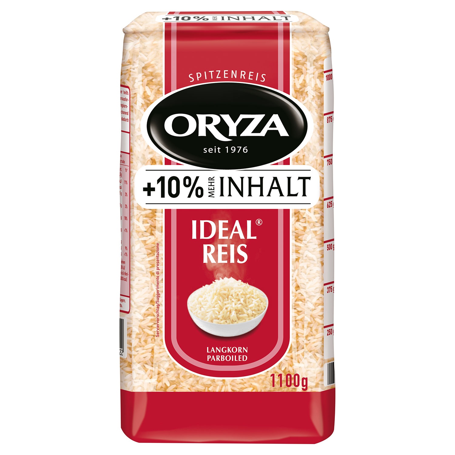 ORYZA Ideal® Reis Langkorn Parboiled 1.100 g