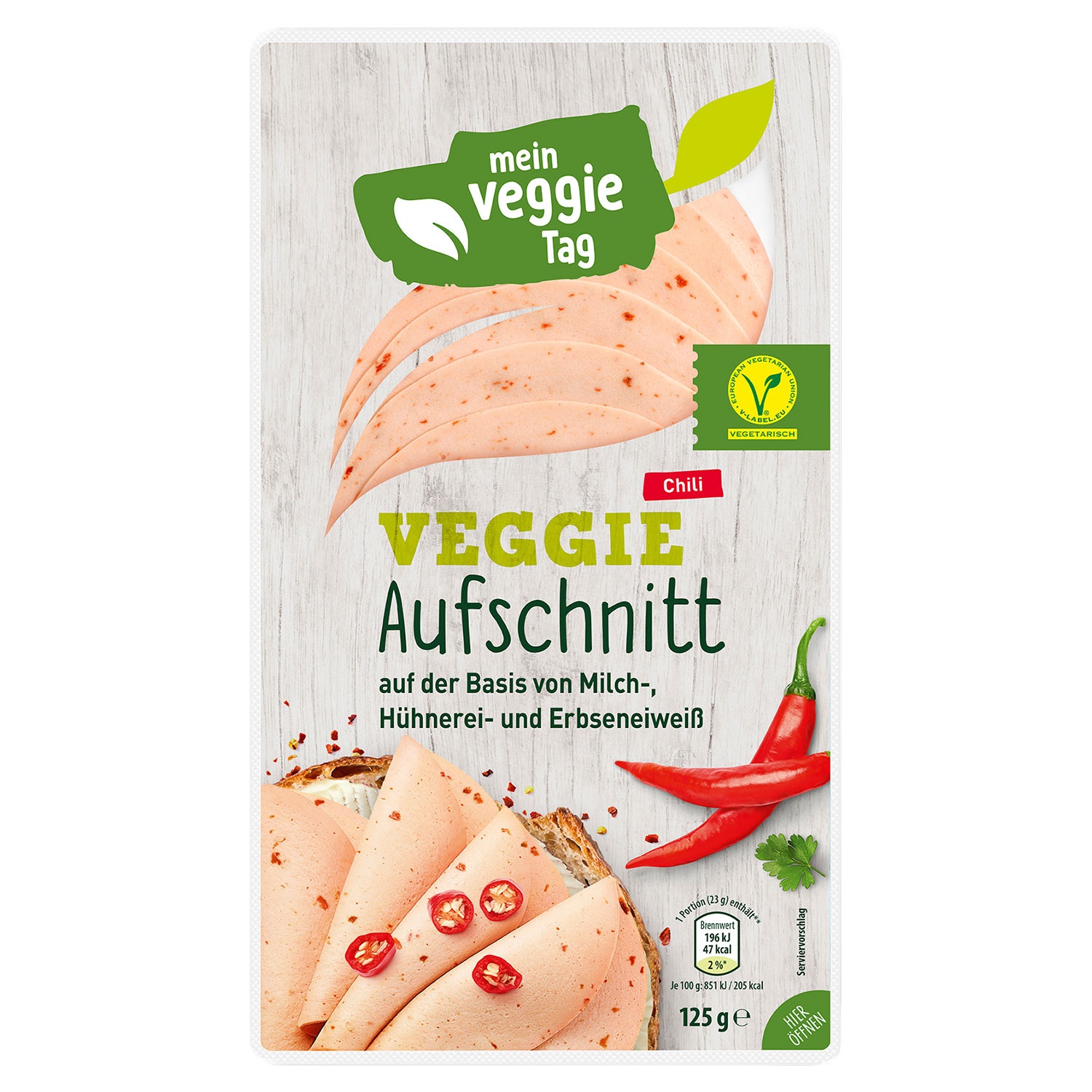 MEIN VEGGIE TAG Veggie-Aufschnitt 125 g
