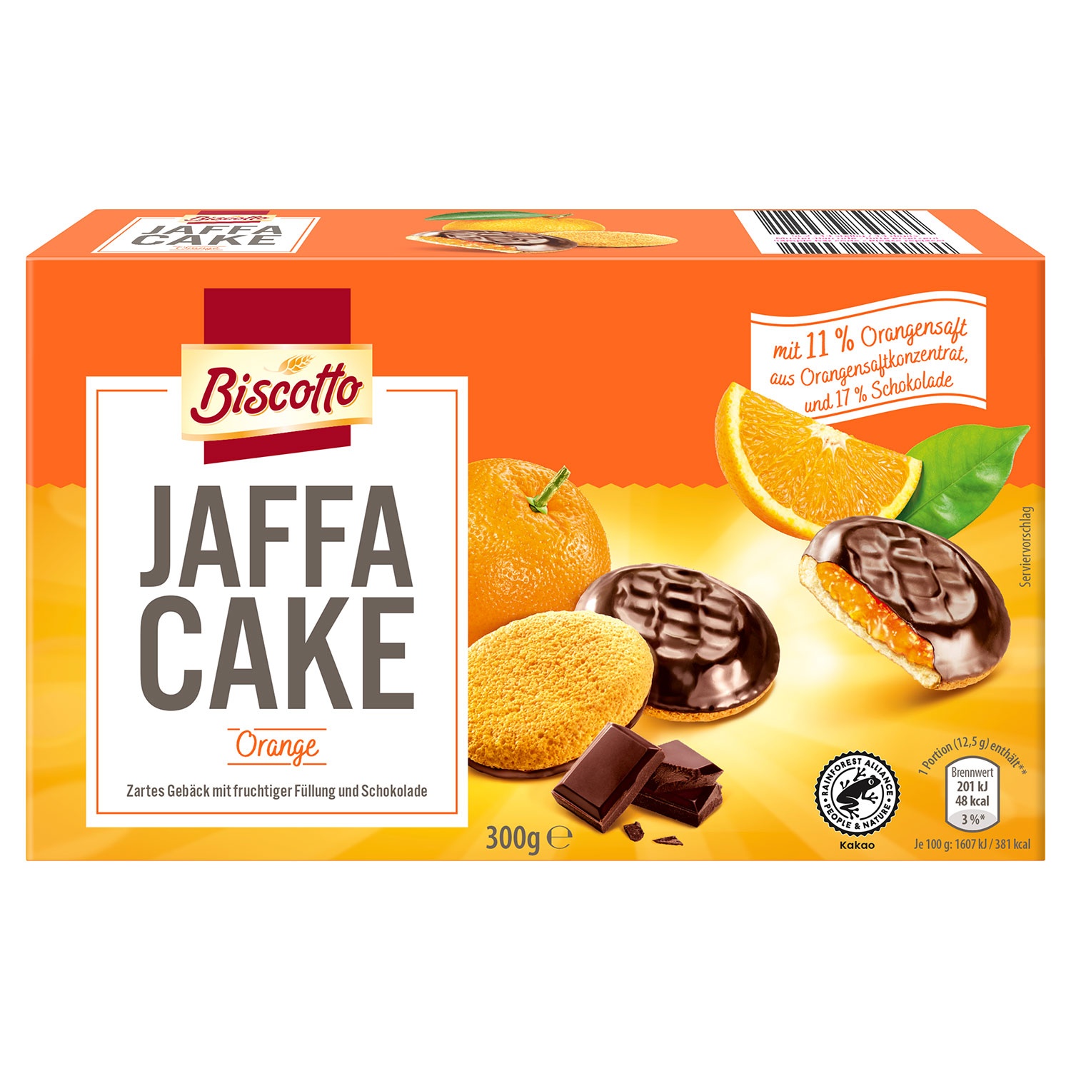 BISCOTTO Jaffa Cake 300 g