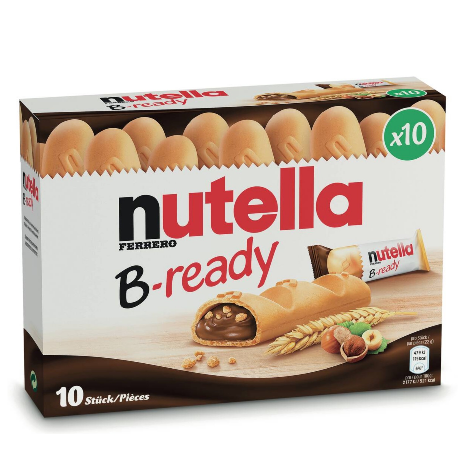 FERRERO Vaflji Nutella B-Ready