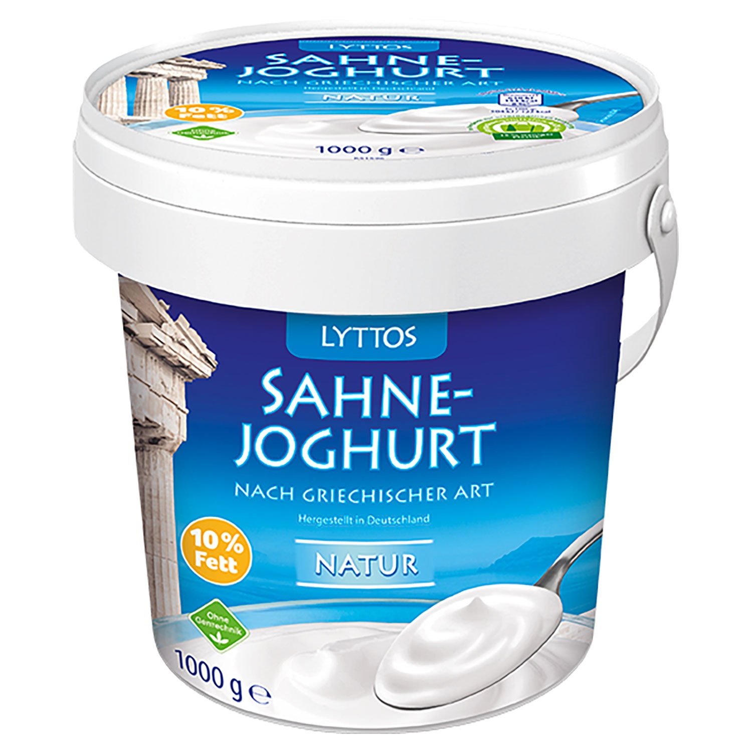 LYTTOS Sahnejoghurt griechischer Art 1 kg, 10 % Fett