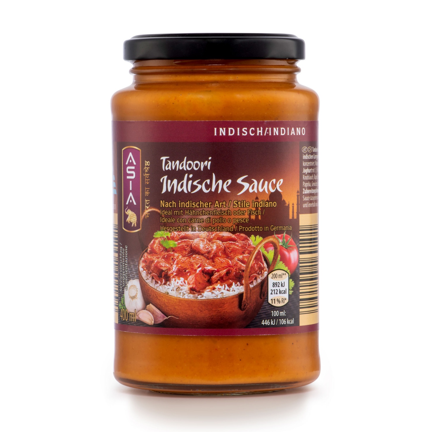 ASIA GREEN GARDEN Indische Saucen, Tandoori ALDI SUISSE