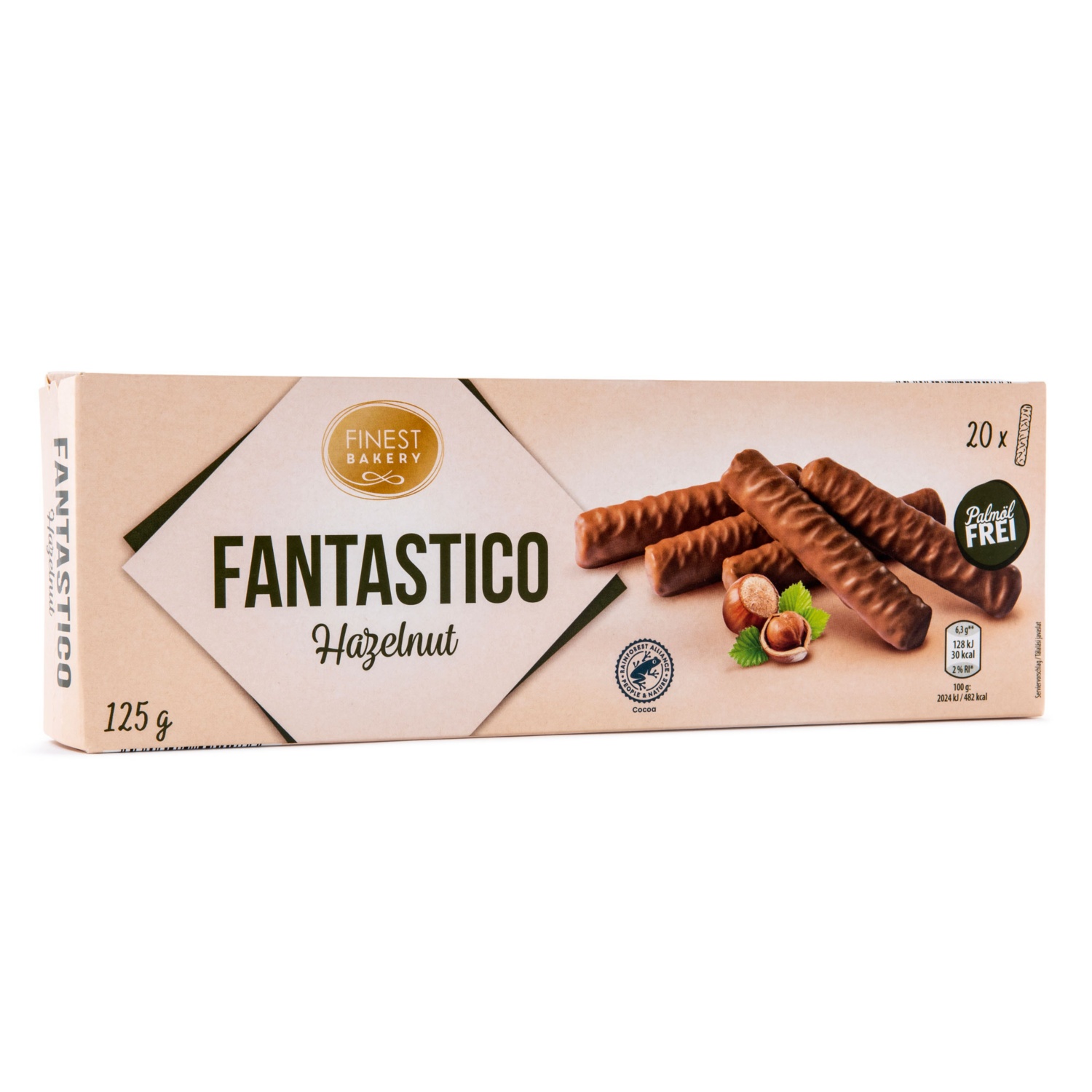 FINEST BAKERY Röllchen Fantastico, Haselnuss