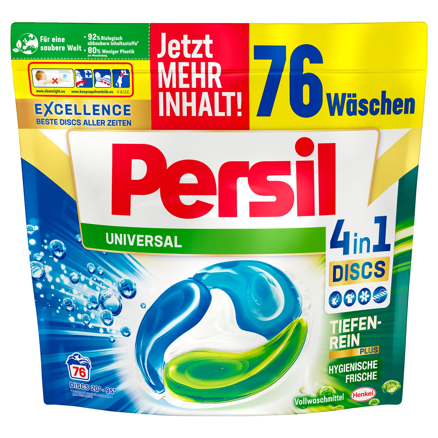 PERSIL Waschmittel 76 Waschladungen