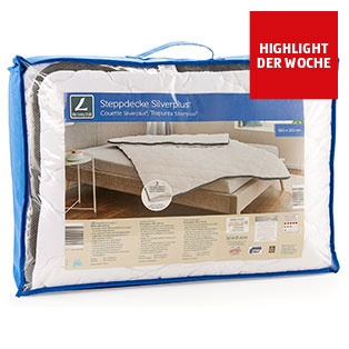 MY LIVING STYLE Duo-Steppbett SILVERPLUS®