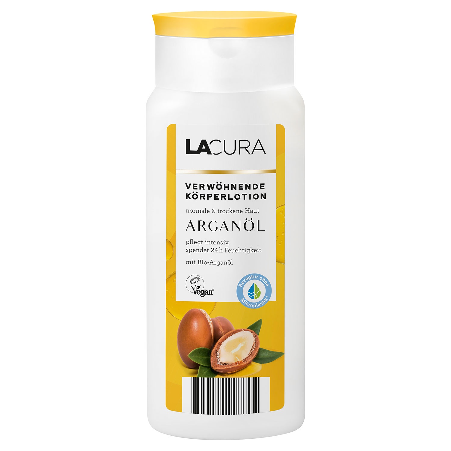 LACURA Arganöl-Duschgel oder -Körperlotion 300 ml