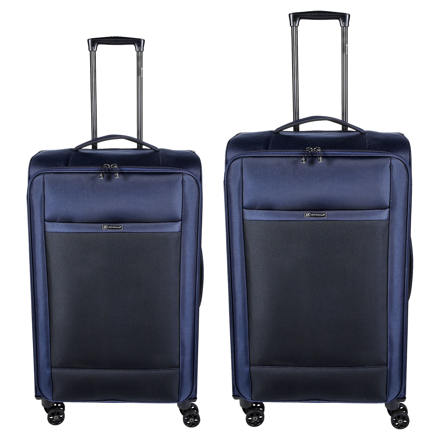 LIVE IN STYLE Ultraleichtes Trolley Reisekoffer Set 2er Set ALDI SUD