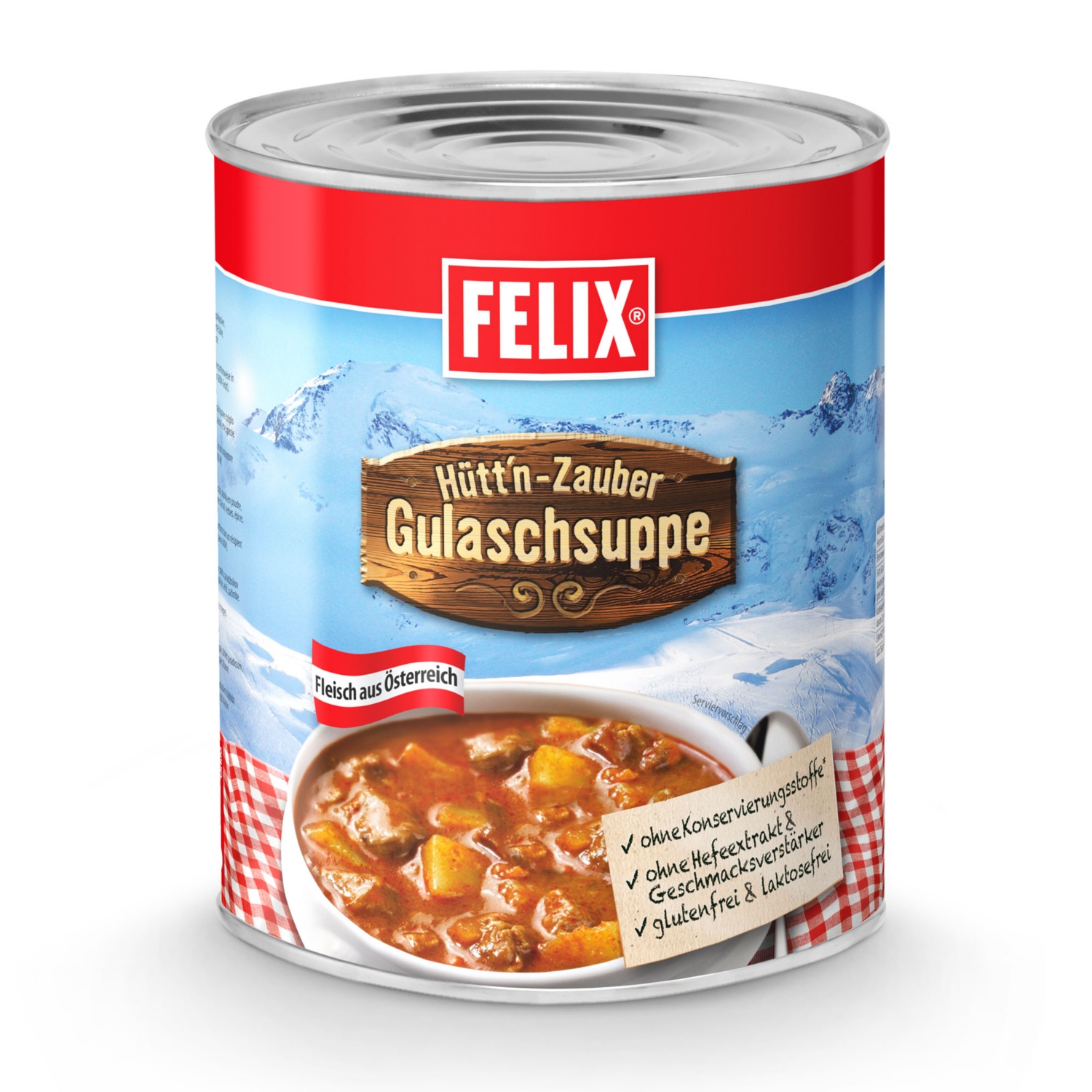 FELIX Fertiggericht, Gulaschsuppe