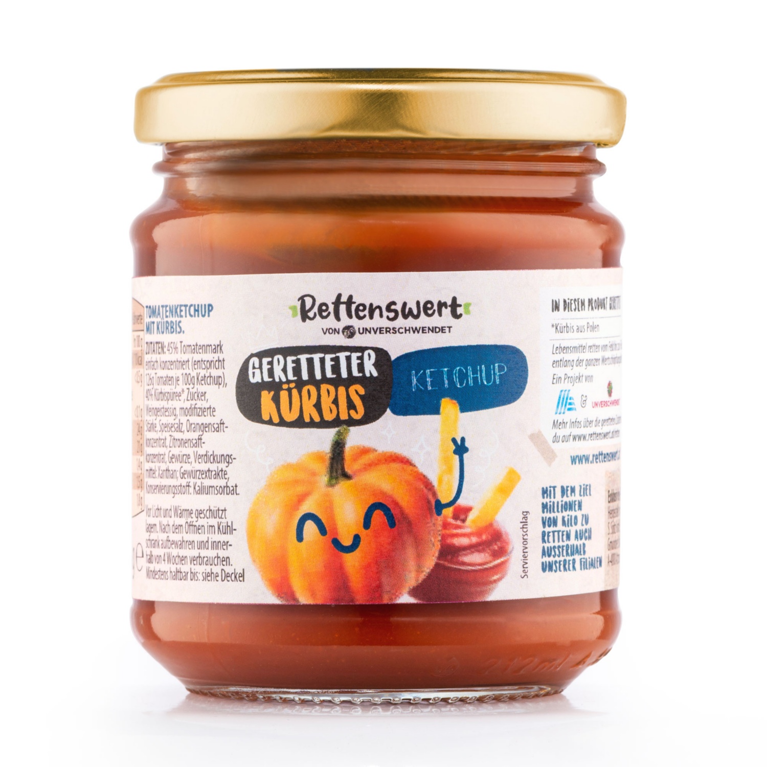 RETTENSWERT Ketchup, Kürbis
