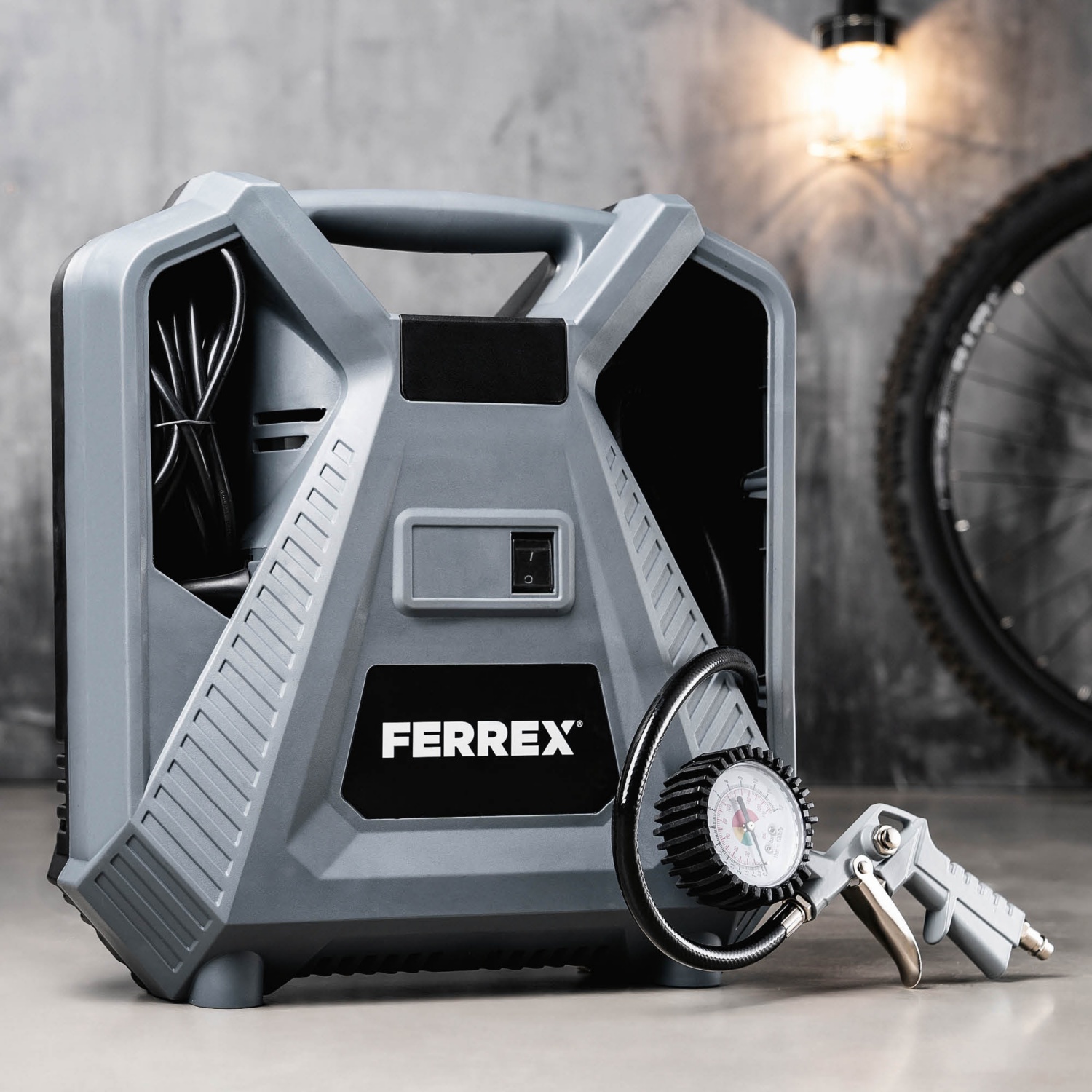 FERREX Hordozható kompresszor