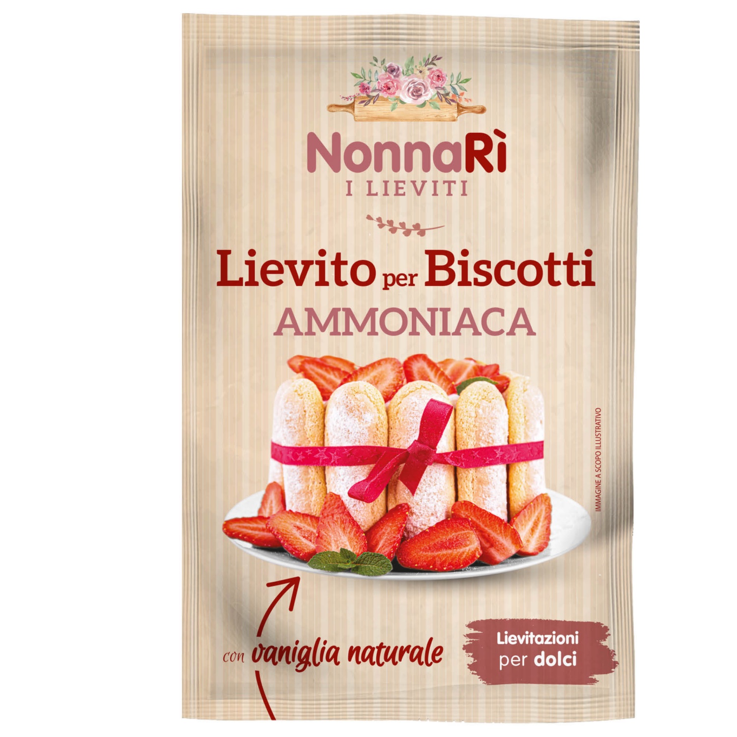 HAPPY HARVEST Lievito per biscotti con ammoniaca