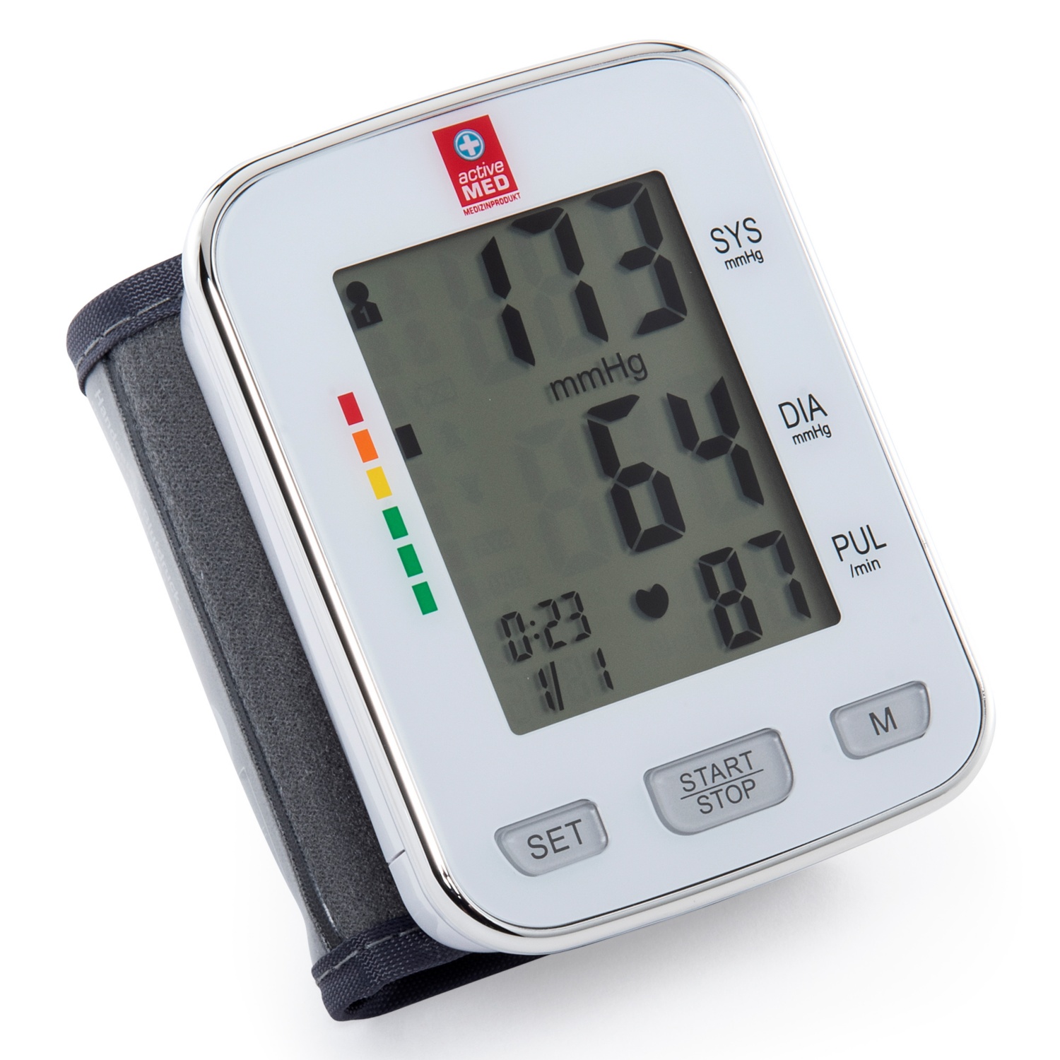 ACTIVE MED Medizinisches DiagnoseSortiment, HandgelenkBlutdruckmessgerät HOFER